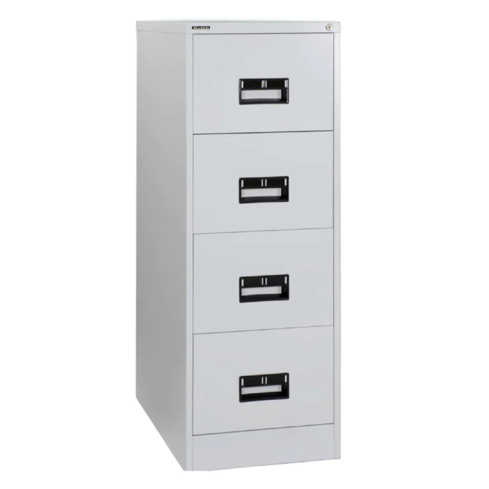 Metafurn 4 Drawers Filing Cabinet, Grey