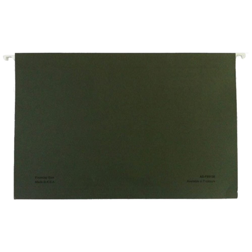 Atlas Suspension/Hanging Files FS, 50/box, Green