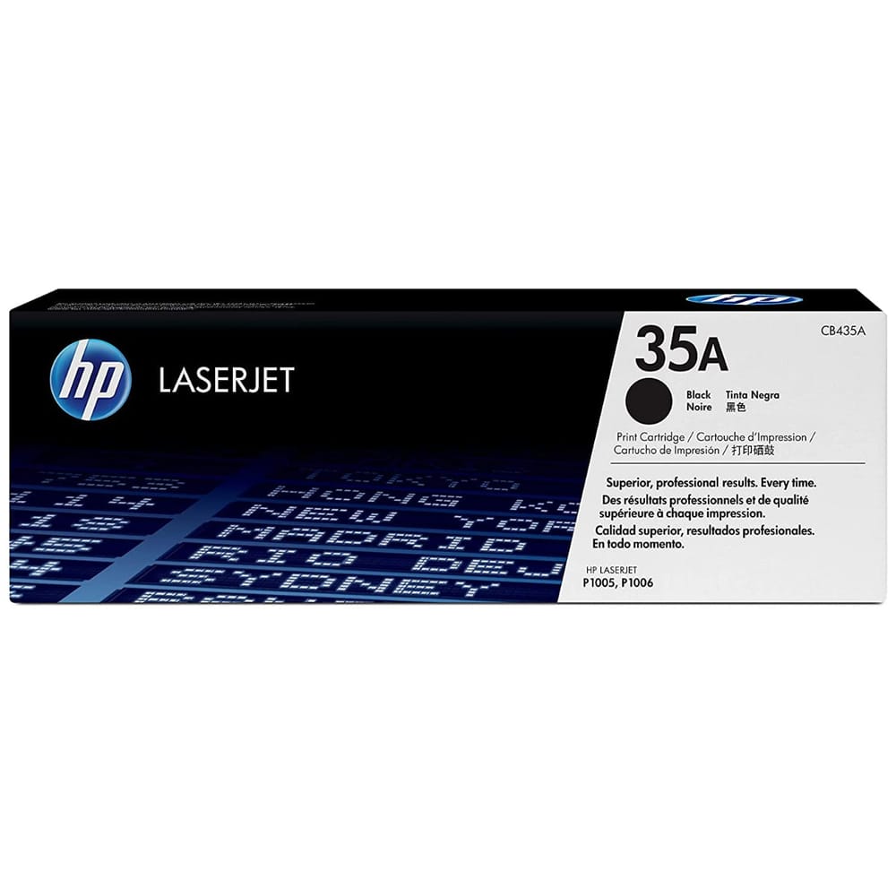 HP 35A Black Toner Cartridge - CB435A