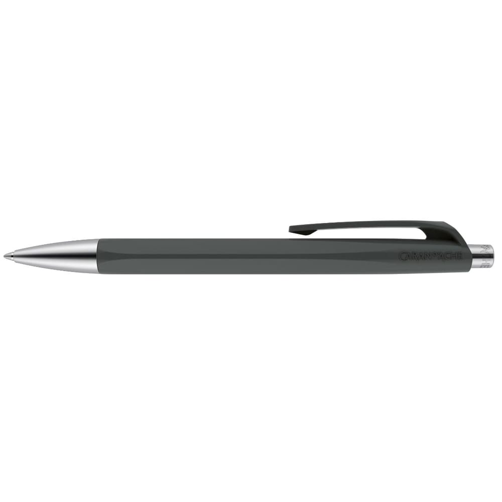 CARAN d'ACHE 888 Ballpoint Pen INFINITE, 0.25mm, Charcoal Grey - Caran d'Ache