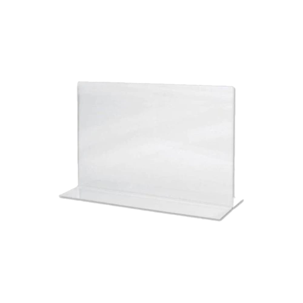 Acrylic Sign Holder 2 Sided T-Type, A5 Landscape, 210 x 149 mm