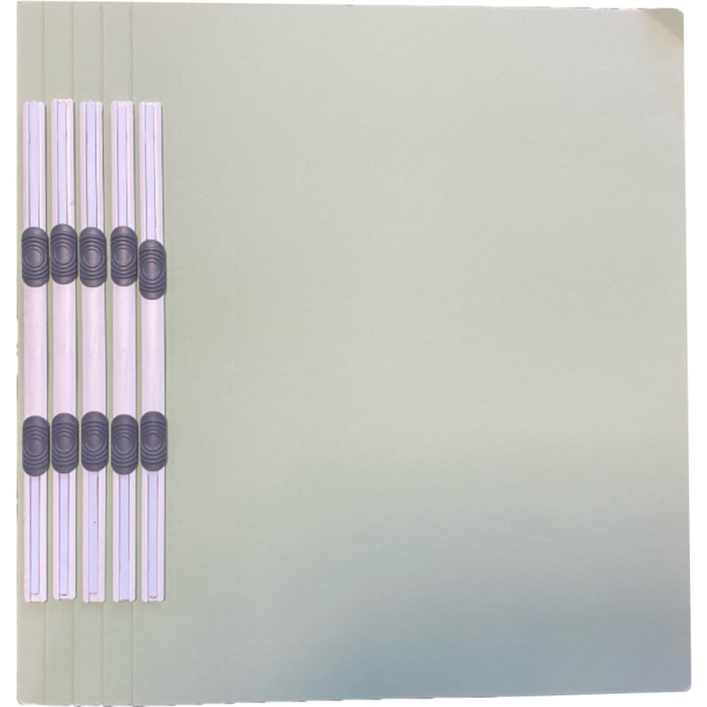 Premier Flat File with Plastic Bar, 5/pack, Green