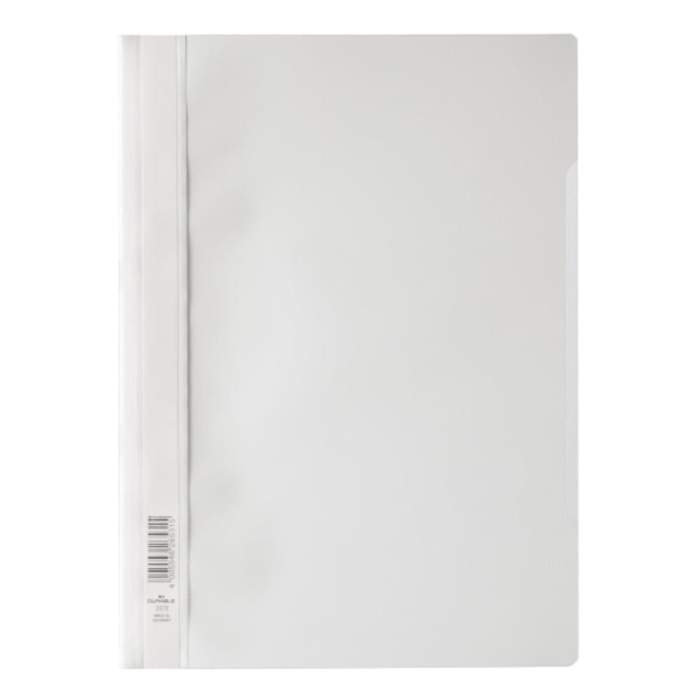 Durable Clear View Folder - Economy A4, White