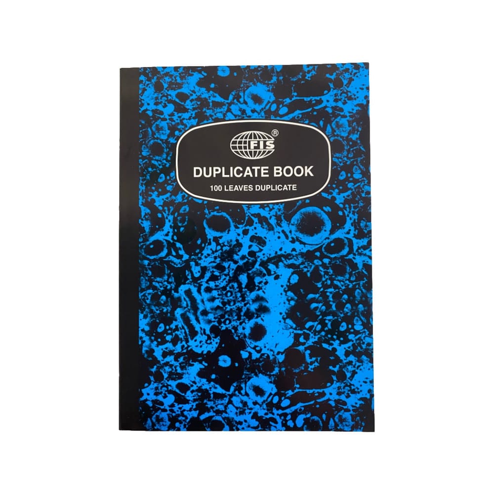 FIS Duplicate Book A5, line ruled, numbered with index, 100 sets