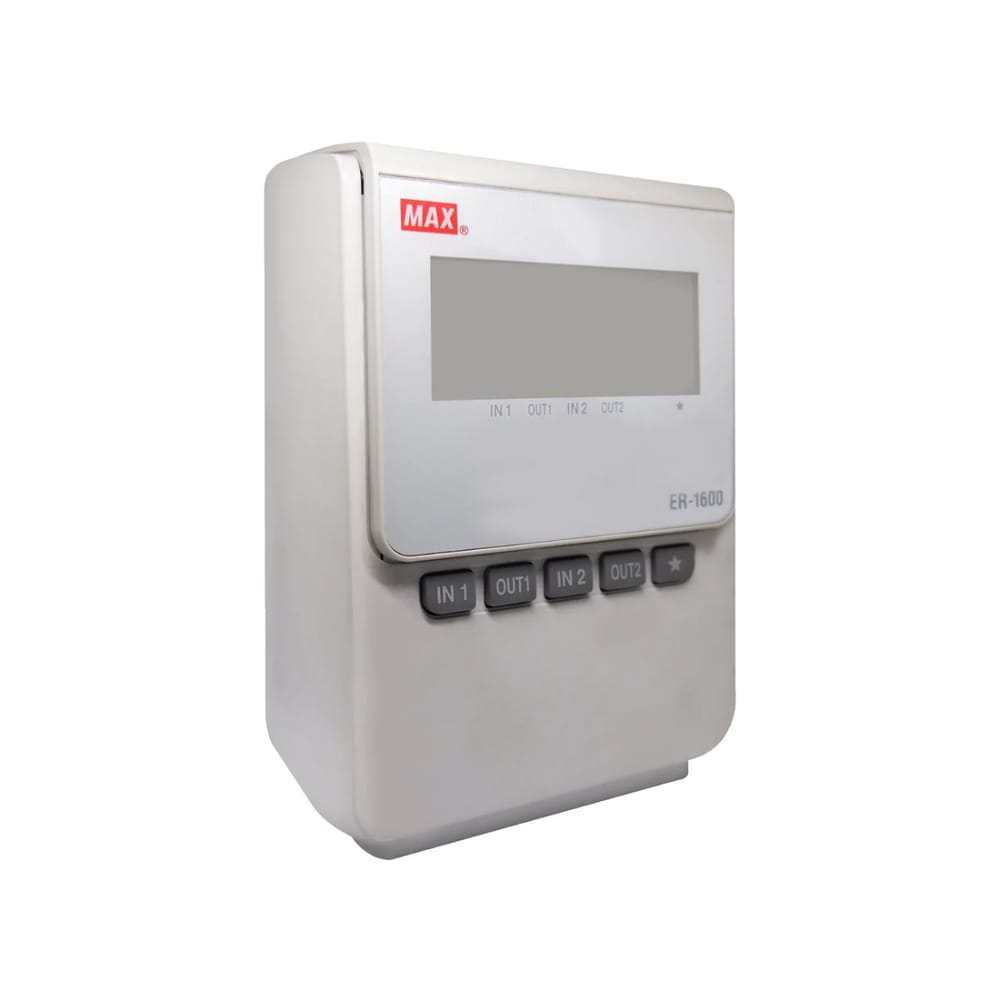Max ER-1600 Time Recorder