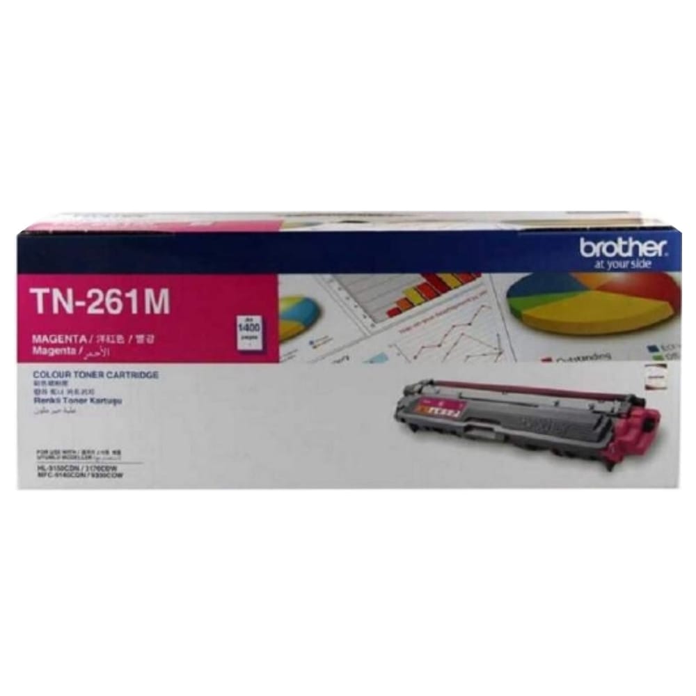 Brother TN-261M Magenta Toner Cartridge - Brother