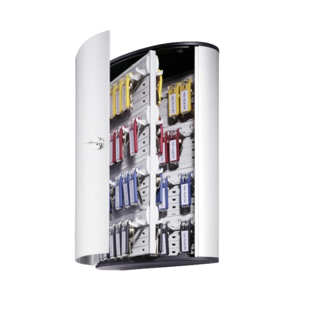 Durable aluminum KEY BOX 72 with 6 Key Clips - Durable